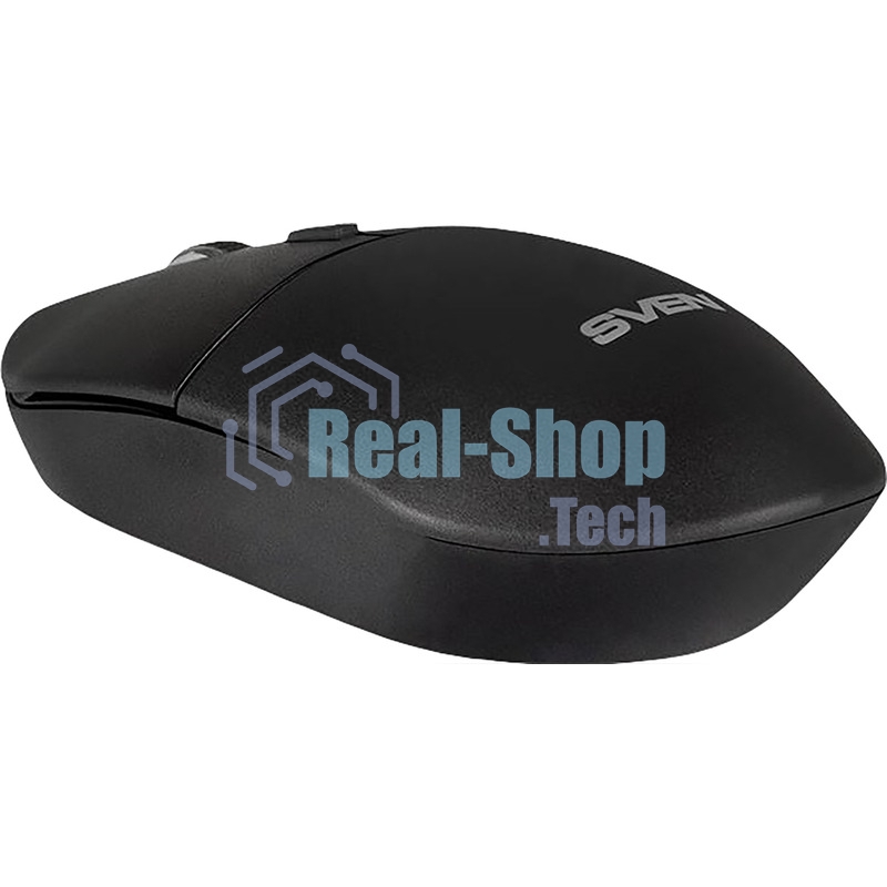 Мышь беспроводная SVEN RX-515SW черный, 1600 dpi, радиоканал, USB, кнопки - 4