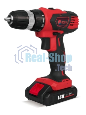 Дрель-шуруповерт аккумуляторная Edon AD-14C, 20В, 2 АКБ, Кейс