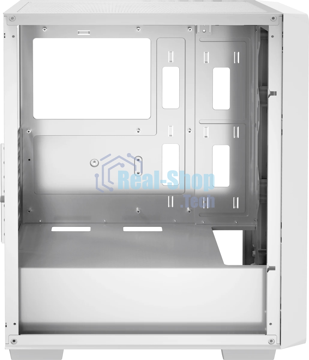 Компьютерный корпус Ocypus Gamma C60 WH ATX/win/white/no PSU/Tempered Glass
