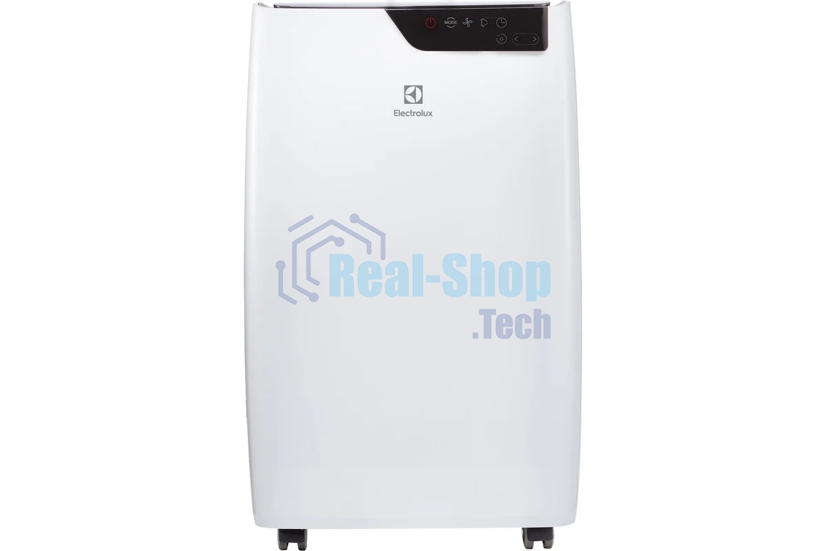 Кондиционер мобильный Electrolux EACM-09 GT/N6 9000 BTU, 24 м², 50 дБ, охлаждение, обогрев, осушение, белый