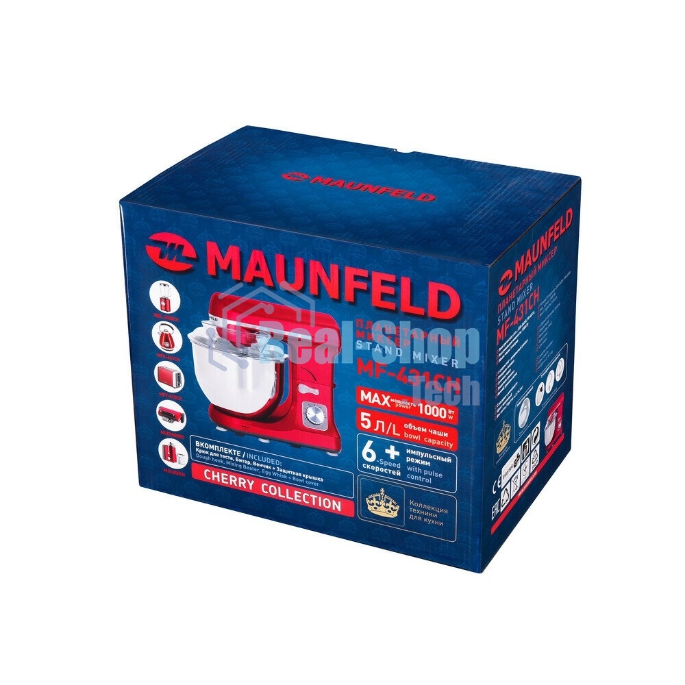 Миксер планетарный Maunfeld MF-431CH