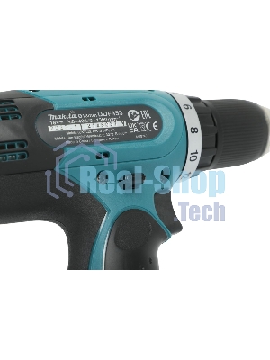 Дрель-шуруповерт Makita DDF453RFE, 18 В, 3 Ач, 42 Нм, щеточный