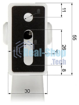 Настенный кронштейн для корпусов серий HF1, HF2, SDZ1 Wall Mount PFB121W