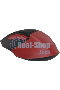 Мышь проводная A4Tech Fstyler FM45S Air красный/черный, 2400 dpi, USB, кнопки - 7