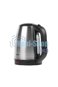 Чайник Centek CT-1070 матовый черный/серебристый 1.5л