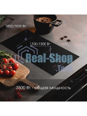Индукционная варочная панель Zigmund & Shtain CI 60.3 B черный