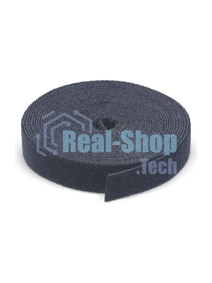 Лента липучая Cabeus ROL-5x16-BK, 16 мм Ш, 5 000 мм Д, материал: полиамид, черный