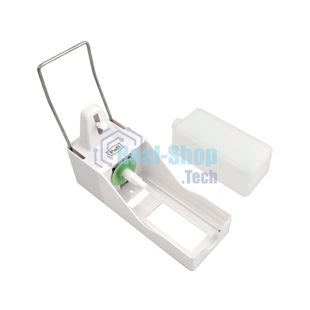 Локтевой дозатор для жидкого мыла и дез. растворов, 1000 мл Puff-8197 пластиковый