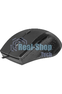 Мышь проводная Defender Accura MM-362 черный, 1600 dpi, USB, кнопки - 6
