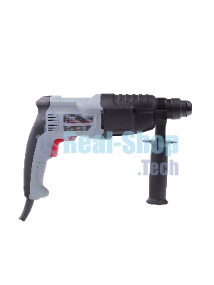 Перфоратор ПОБЕДА П-24/800, SDS+, 800Вт, 1200об/мин, 5300уд/мин, макс. диаметр бурения 24мм, дополнительная рукоятка, глубиномер, кейс