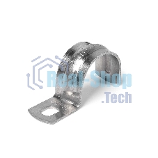 Скоба крепежная однолапковая Fortisflex СМО d38-40мм метал. оцинк. (уп.50шт)