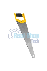 Ножовка по дереву Deli DL6850 500мм Материал: 65Mn. Термообработанная поверхность. Зубья пилы: 7 TPI. Шлифовка зубов с 2-х сторон. Литая ручка из двухкомпонентного противоударного пластика.