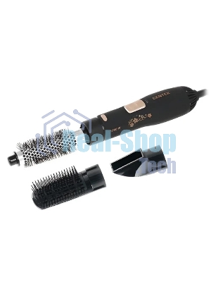 Фен-щётка Centek CT-2059 черный/золотистый, 1200 Вт, 25 мм