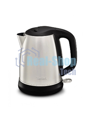 Электрочайник Tefal KI270D30 серебристый, 1.7 л, 2400 Вт, скрытый нагревательный элемент