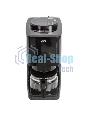Кофеварка капельная JVC JK-CF37 черный, зерновой/молотый, 0.6 л, 730 Вт