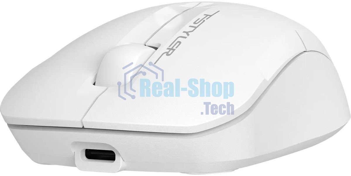 Мышь беспроводная A4Tech Fstyler FG15C Air2 белый, 1200 dpi, радиоканал, USB, кнопки - 3