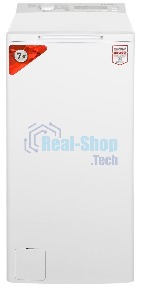 Стиральная машина Kraft Technology TCH-UME7303W белый, загрузка вертикальная 7 кг, 1200 об/мин., класс: A