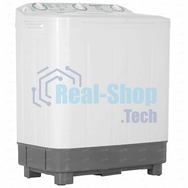 Стиральная машина Славда WS-80PET белый, загрузка вертикальная 8 кг, 1350 об/мин, класс А