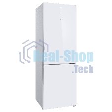 Холодильник Korting KNFC 61869 GW белый двухкамерный 223/94л морозилка снизу, No Frost