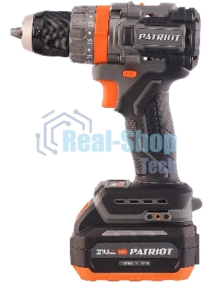 Дрель-шуруповерт Patriot BR 214UES, 21 В, 4 Ач, 85 Нм, бесщеточный
