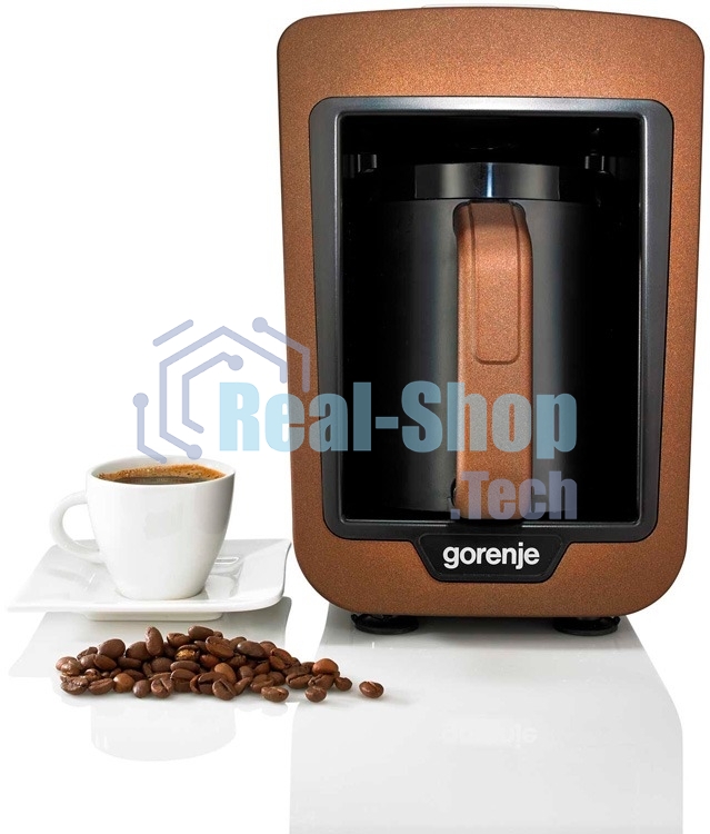 Кофеварка Gorenje ATCM730T медный/черный, исп. кофе - молотый, 0.27 л, 730 Вт.