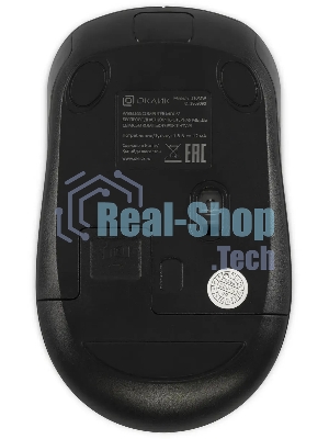 Мышь беспроводная Oklick 310MW черный/синий, 3200 dpi, радиоканал, USB, кнопки - 4