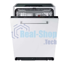 Встраиваемая посудомоечная машина Samsung DW60A6092BB/WT, черный, 59.8 см, 14 компл., 46 дБ, класс A