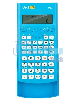 Калькулятор научный Deli E1710A/BLU синий 10+2-разр.