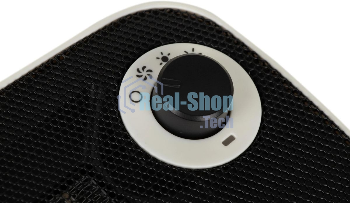 Тепловентилятор Centek CT-6023 белый/черный, 750/1500 Вт, 15 м2