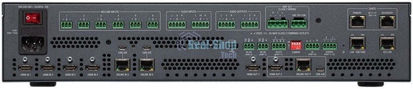 Презентационный коммутатор 6х2 HDMI 4K/60 FG1906-0201 AMX DVX-2265-4K