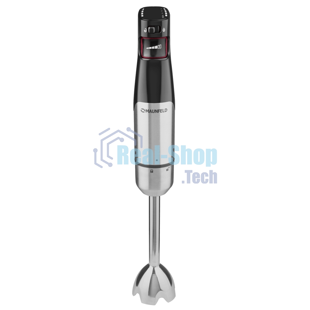 Блендер погружной Maunfeld MF-123SB PRO черный, 1000 Вт