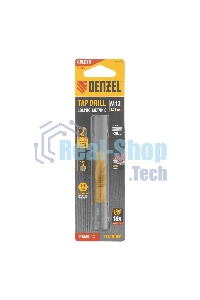 Сверло-метчик Denzel М12 х 1,75 мм, Р6М5