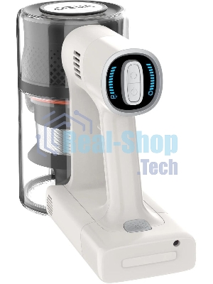 Пылесос вертикальный Vitek VT-CLS02WET бежевый, питание от аккумулятора, 180 Вт, уборка влажная/сухая, пылесборник 1 л
