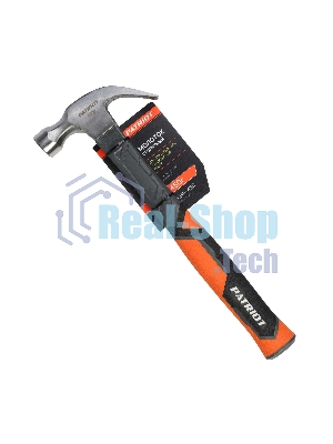 Молоток столярный Patriot СHF-450 с фиберглассовой рукояткой, 450г