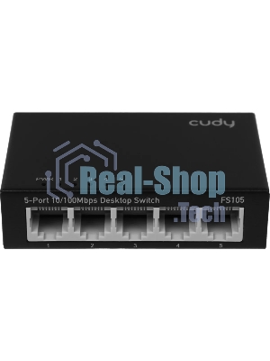 Коммутатор Cudy FS105, 5×100 Мбит/с