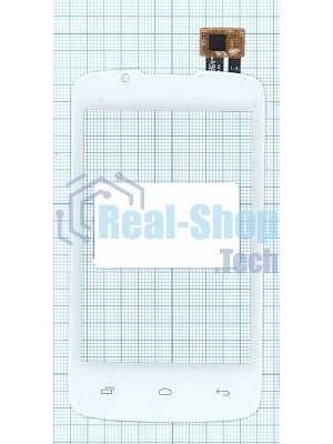 Сенсорное стекло (тачскрин) для Fly IQ436 Era Nano 3, белое