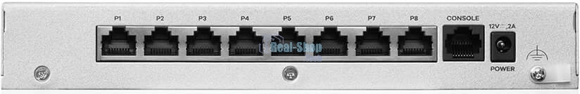 Межсетевой экран Zyxel USG FLEX 100H с подпиской Gold на 1 год (AS, AV, CF, IDP/DPI, Sandboxing, SecuReporter), 8xRJ-45: 1G (LAN/WAN), 1xUSB3.0 **