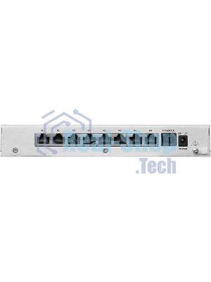 Межсетевой экран Zyxel USG FLEX 100H с подпиской Gold на 1 год (AS, AV, CF, IDP/DPI, Sandboxing, SecuReporter), 8xRJ-45: 1G (LAN/WAN), 1xUSB3.0 **
