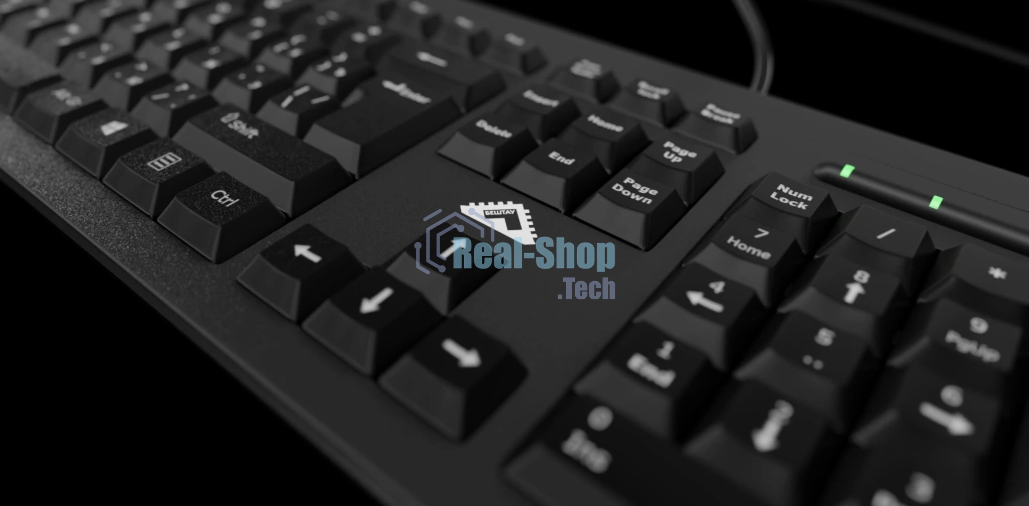 Клавиатура проводная БЕШТАУ КЛ104РУ 104 клавиши, USB, 1,8м, Цвет русской/латинской раскладки (белый/белый) лазерная гравировка, черный МИНПРОМТОРГ (МПТ)