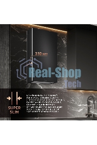 Вытяжка пристенная цилиндрическая Weissgauff Box 40 PB черный, 40 см, 900 куб. м/ч, 58 дБ