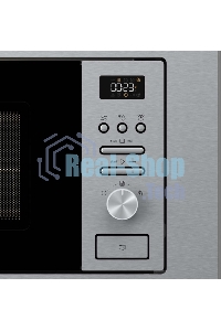 Микроволновая печь встраиваемая Gorenje BM201AG1X нержавеющая сталь, 20 л, 800 Вт, переключатели - поворотный механизм/кнопки