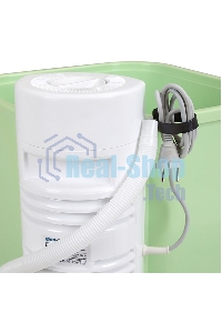 Стиральная машина активаторного типа Фея-2 СМ-2 белый-зеленый, загрузка вертикальная 2 кг