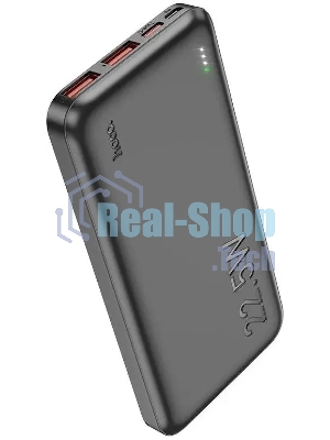 Портативный аккумулятор Hoco J101 Astute 10000mAh QC3.0/PD3.0 22.5W 5A 2xUSB-A/USB-C черный