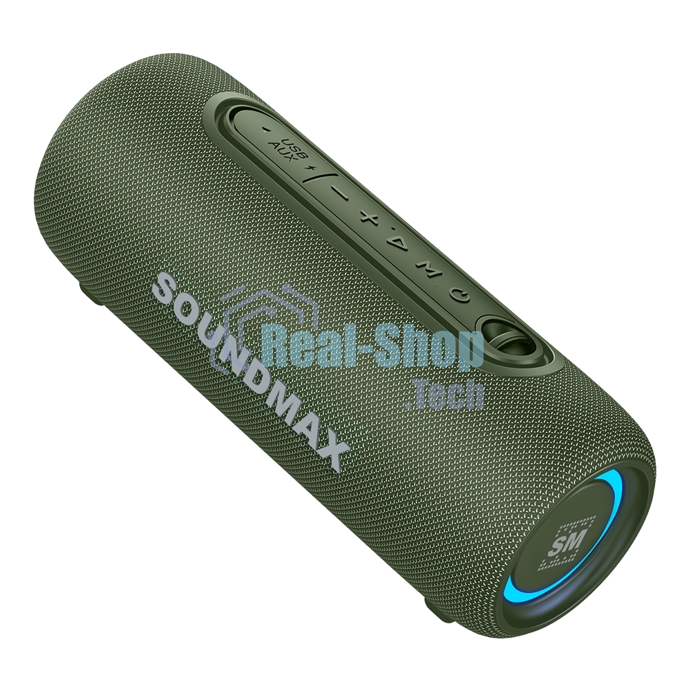 Портативная колонка SOUNDMAX SM-PS5026B зеленый