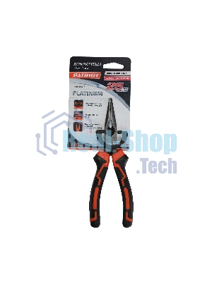 Длинногубцы PATRIOT Platinum LNP-160L усиленные, Cr-V сталь, 160 мм