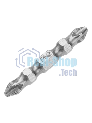 Бита двухстор., PH2-PH2х45мм, сталь S2, 10шт. Gross