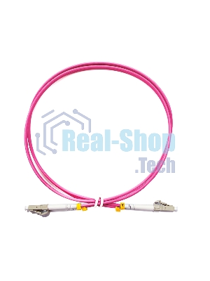 Патч-корд оптический Cabeus FOP-50-OM4-LC-LC-0,5m duplex LC-LC 50/125 mm OM4 0,5м LSZH