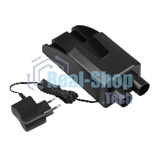 Пылесос вертикальный беспроводной Maunfeld MF-2032BL PRO синий, питание от аккумулятора, 200 Вт, уборка сухая, пылесборник 0.5 л, работа от АКБ max - 35 мин