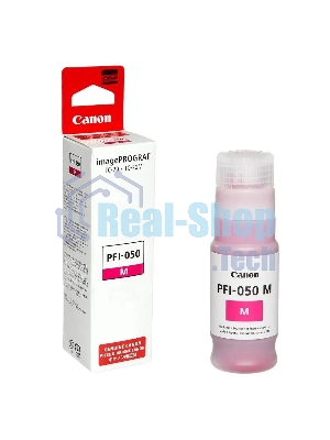 Картридж струйный Canon PFI-050M 5700C001 пурпурный (70мл) для Canon imagePROGRAF TC-20M