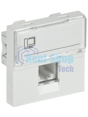 Розетка компьютерная IEK PRIMER РКИ-20-00-П-6 RJ45 кат.6 (2 мод.) белая